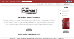 Desktop Screenshot of beerpassports.com