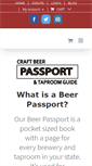 Mobile Screenshot of beerpassports.com